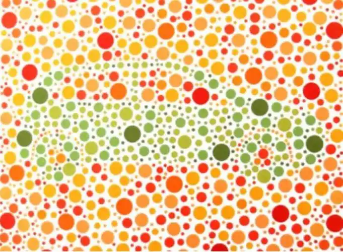 色弱测试图及答案5张色盲色弱检测图