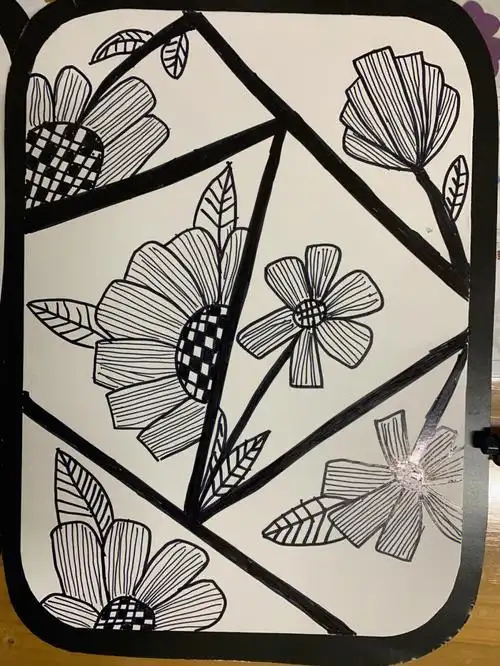 不一样的线条画