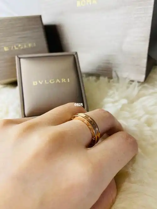 宝格丽单圈弹簧戒指