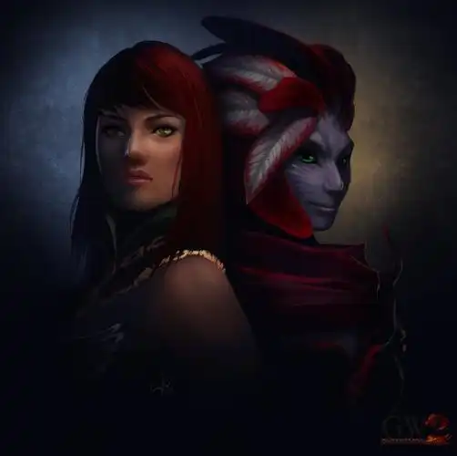 激战2国外玩家定制游戏角色头像欣赏