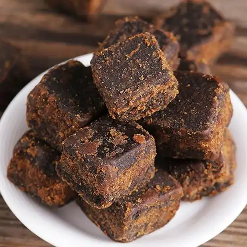 红糖 手工古法红糖块甘蔗土法熬制黑糖块1斤装