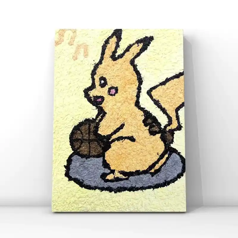 特色主题课 【立体纸浆画】  《以纸为煤,独具"浆"心》 立 - 抖音