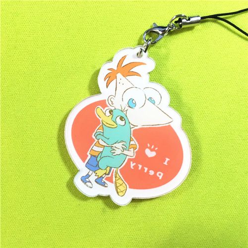 茶猫屋动漫周边鸭嘴兽泰瑞飞哥·弗林亚克力挂件满百包邮淘金币