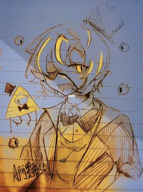 怪诞小镇bill  #怪诞小镇  #bill #比尔  #画渣 #流量流量     低图