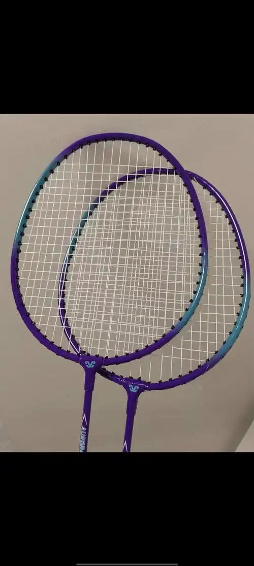 克洛斯威官方正品旗舰店羽毛球拍全碳素纤维超轻儿童均衡双拍套装