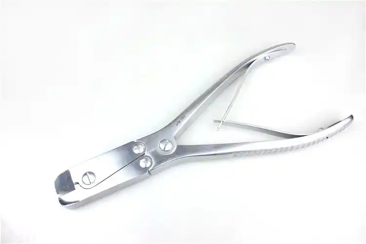 金钟骨科手术器械医用双关节钢丝剪平头尖头老虎钳克氏针剪台式大小力