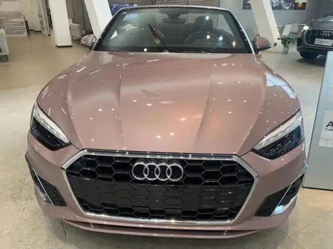 a5 敞篷 水韵粉 真的太爱了~