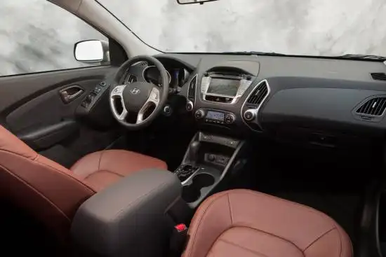 图为现代2010款途胜内饰