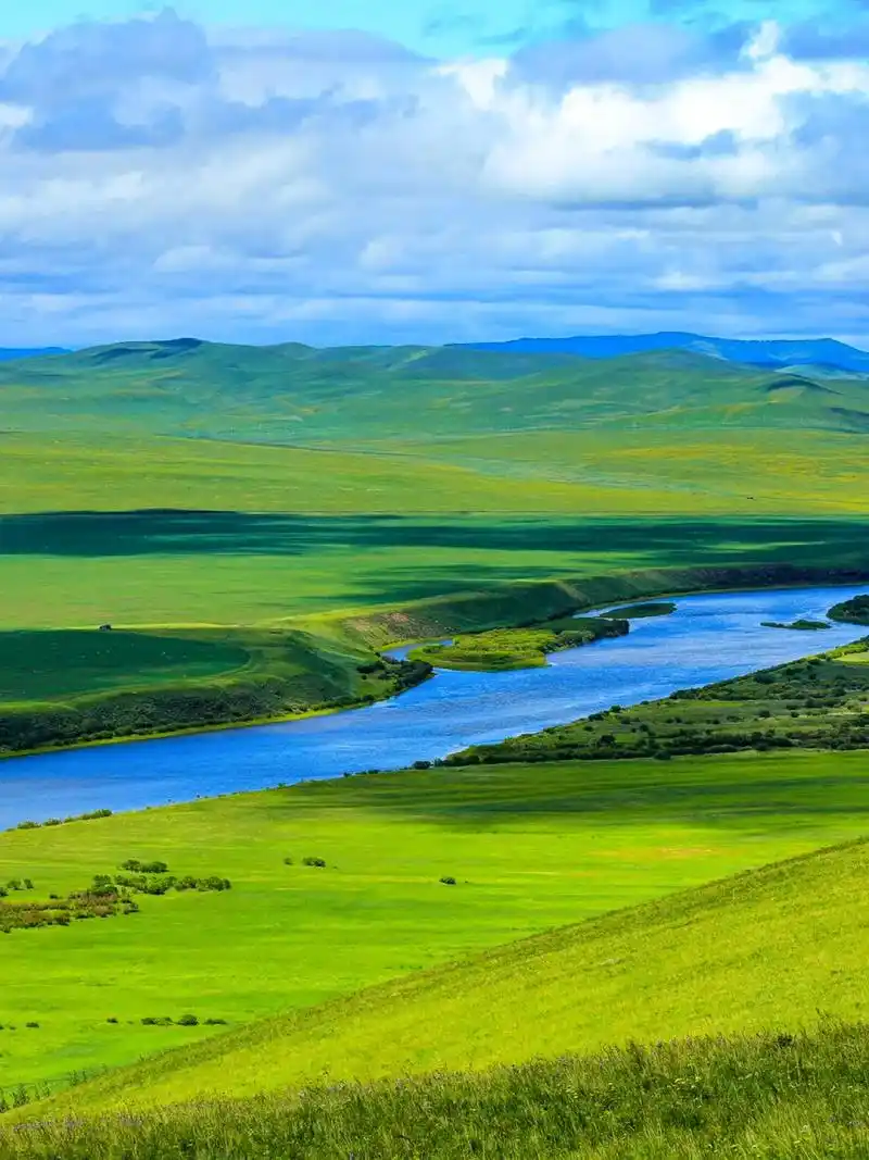 创意灵感 #一起享受大自然的美  96真实的呼伦贝尔大草原 - 抖音