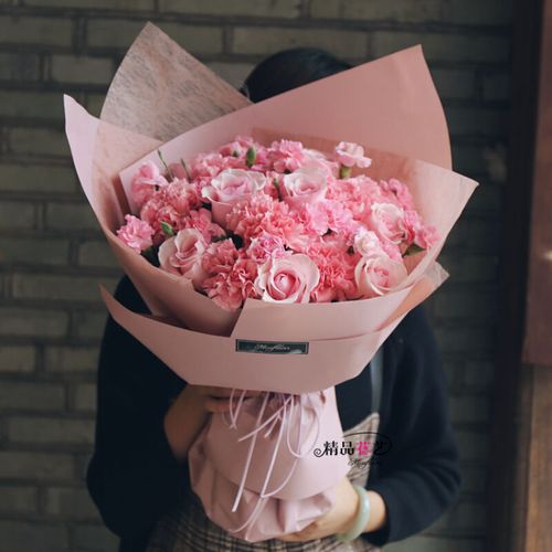 母亲节520鲜花实拍康乃馨系列花束礼盒/福州花店鲜花同城速递/花