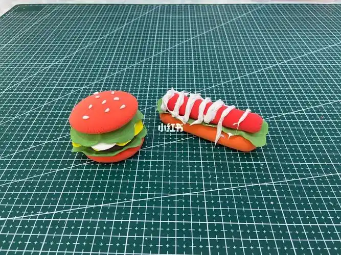 超轻粘土教程之汉堡