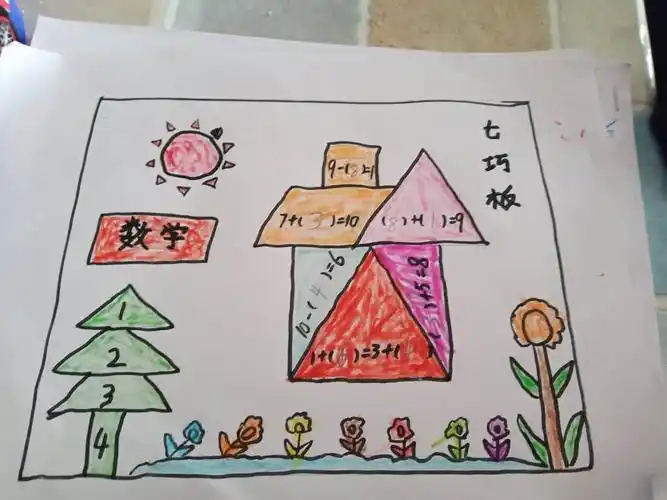 数学好玩之平面图形作业展示