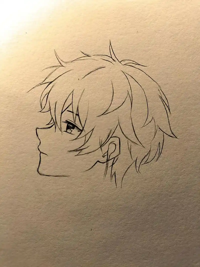 四年级画动漫人物男生 - 抖音