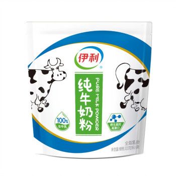 伊利纯牛奶粉 100%生牛乳粉 320g内蒙古经典纯奶粉 纯牛奶粉320g*1袋