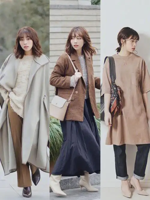 日系女生穿搭19套秋季搭配回顾15548kg