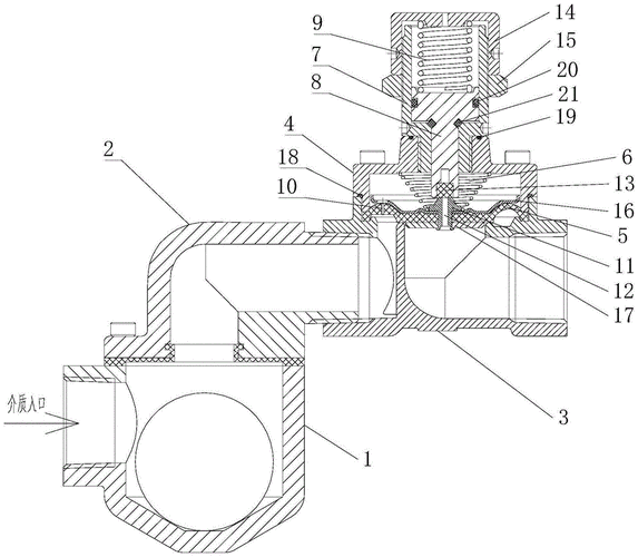 一种自动排气阀的制作方法