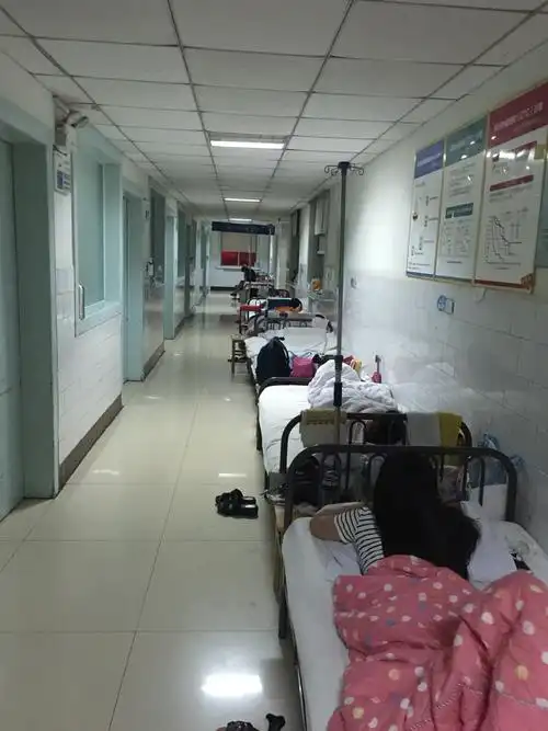 安阳肿瘤医院的夜晚