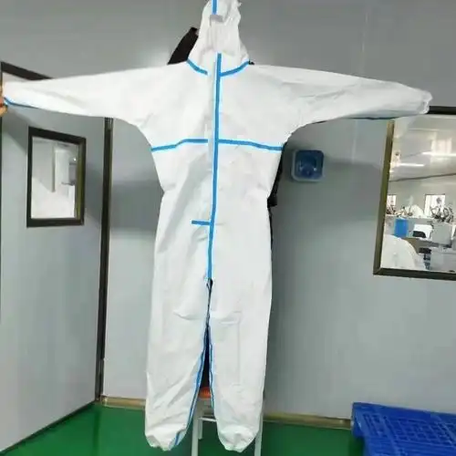 协恩一次性医用防护服医疗连体全身式独立包装防飞沫无菌 防护服不连