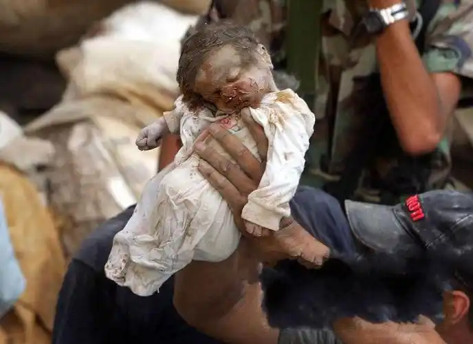 "美国精确制导炸弹下的亡灵"是什麽样的?