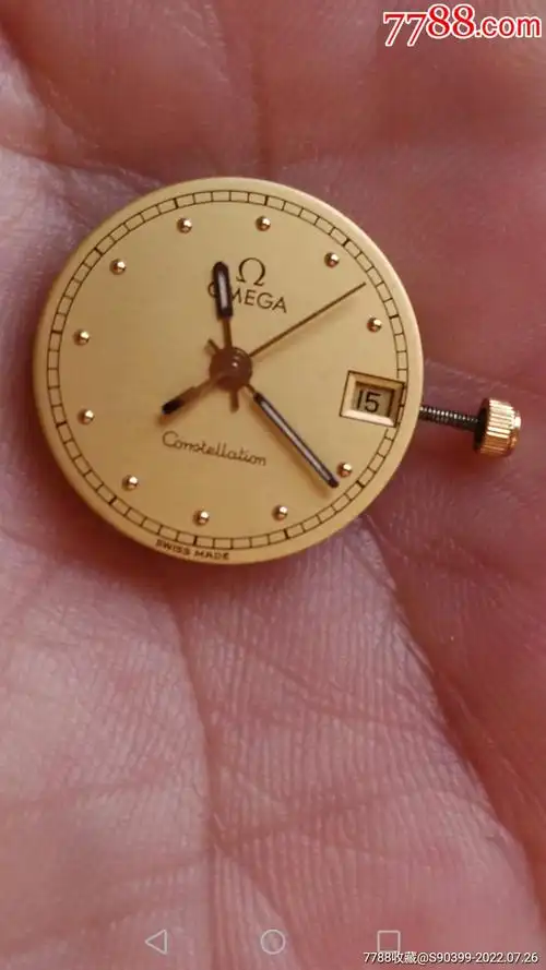 手表/腕表>瑞士原装欧米茄女表1424机芯配件_价格157元【捣鼓旧表】
