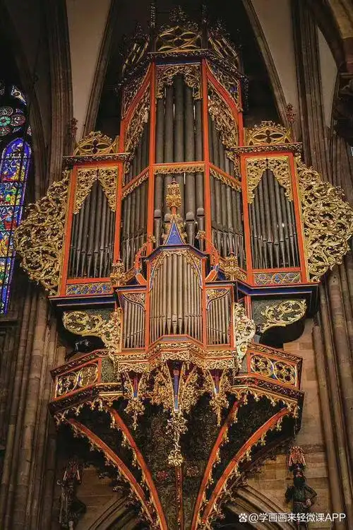 微课菌又来了,今天教大家怎么画教堂装饰,微课菌带来的教堂装饰绘画