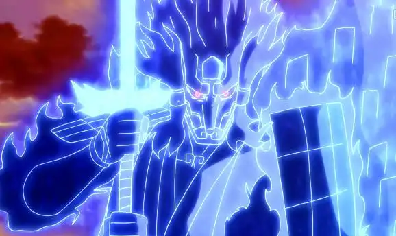 在这里,一共集齐了9种形态的须佐能乎,只有宇智波鼬不是完全体