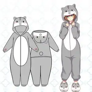 动漫睡衣二次元日系卡通家居服加厚冬款长袖宝宝睡衣冬加厚法兰绒