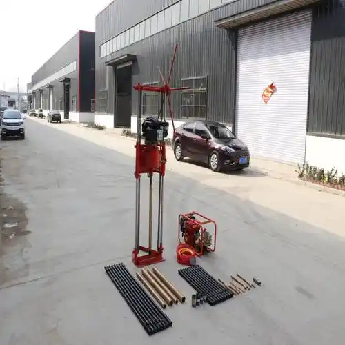 【轻便型立式背包钻机 地质勘探小型背包钻机 30型取芯钻机】价格