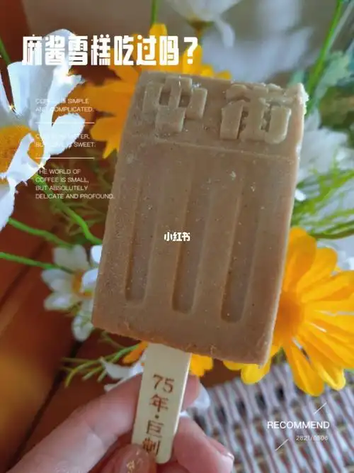 🔥我不允许不知道,麻酱雪糕也太太好吃了