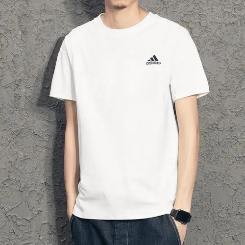 阿迪达斯短袖男士 官方旗舰2022夏季休闲宽松跑步运动冰丝速干t恤