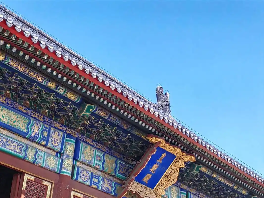 天坛皇乾殿,存放八位清朝皇帝牌位.#图文伙伴计划 皇乾殿是北 - 抖音