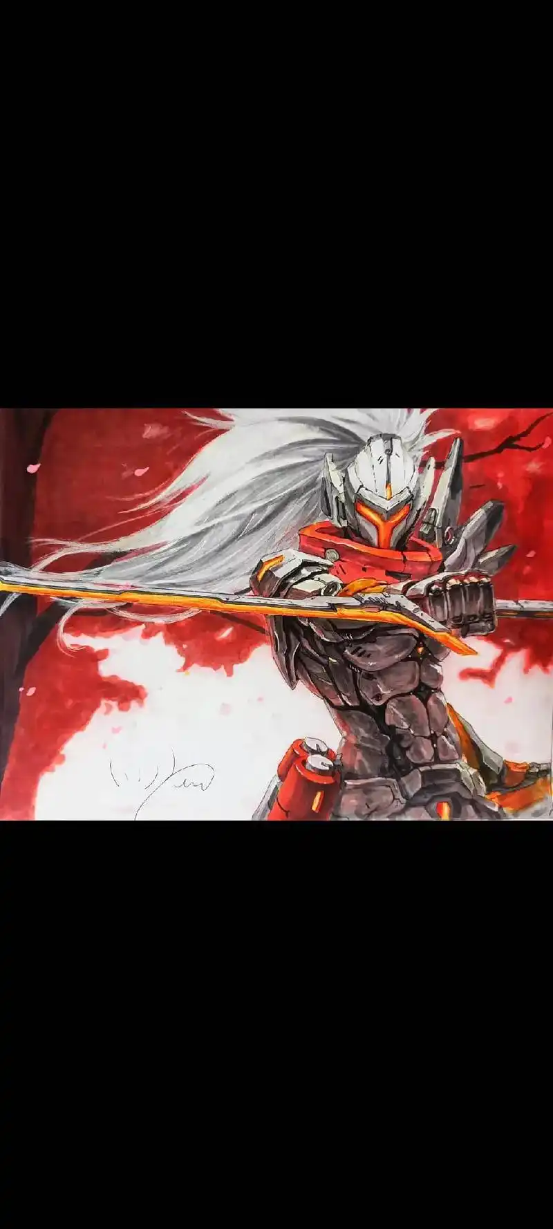 英雄联盟源计划亚索手绘