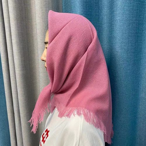 头巾女包头农村老太太围巾妇女下地干活方巾老人奶奶保暖四方头巾