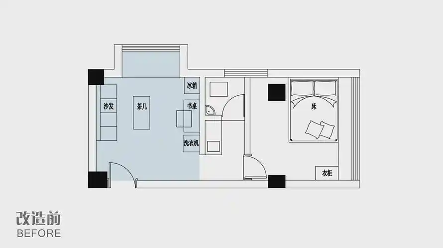 城中村出租屋改造大变身,来看看小黑屋怎么变成ins梦幻小屋吧【筑巢记