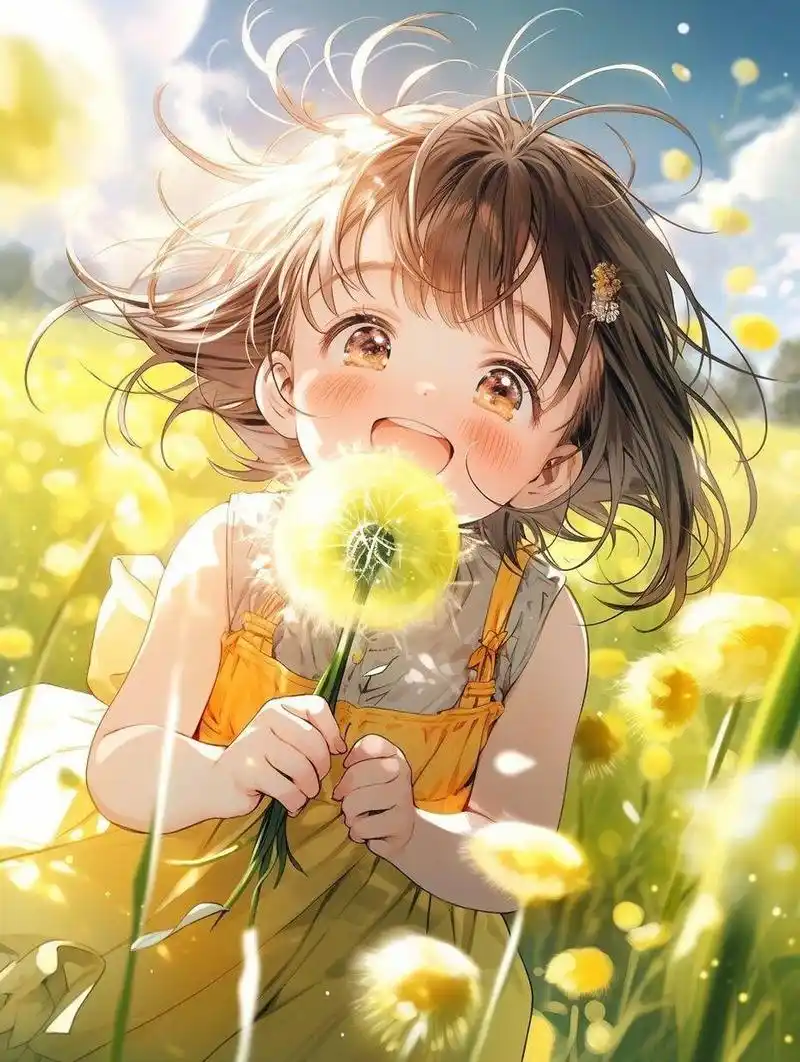 爱笑的女孩运气都不会太差[鲜花]