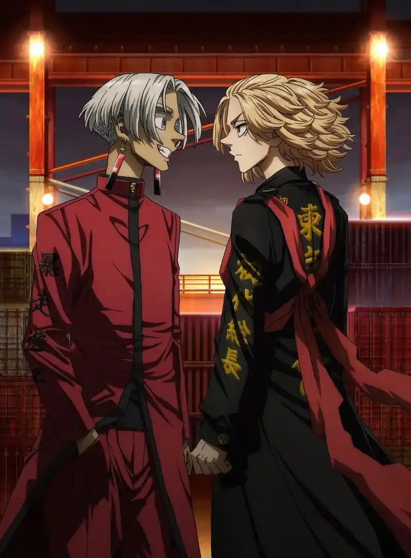 黑川伊佐那 #日漫 #东京复仇者第二季 - 抖音