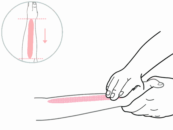 五,推三关四,掐揉二扇门三,揉一窝风二,顺运内八卦解表三法之三:揉
