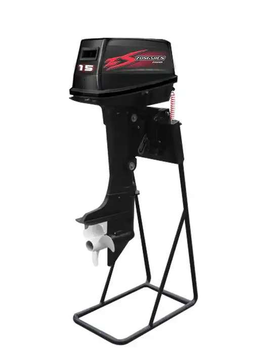 批发宗申-塞尔瓦两冲程短轴舷外机船外机船用 橡皮艇马达 15p