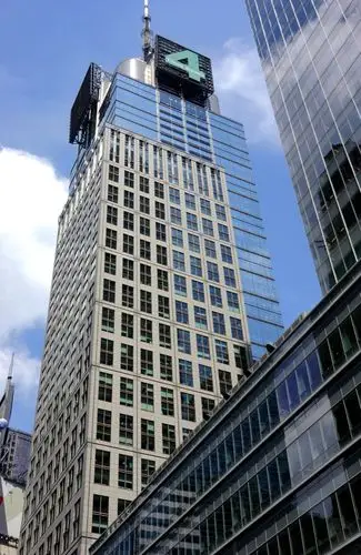 美国纽约曼哈顿的高楼大厦