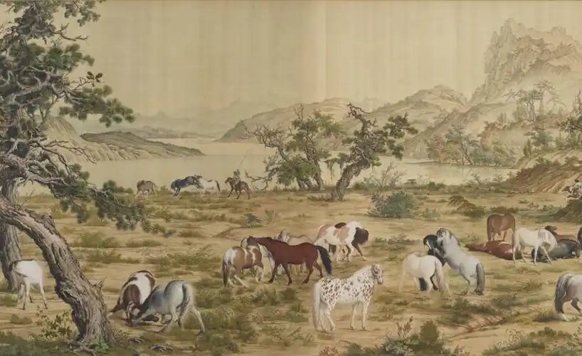 中国五大传世名画,每一幅都价值连城 | 深度解析,附高清全景图_群峰