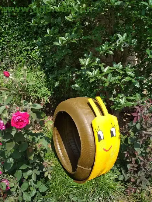 十二生肖景观创意轮胎艺术景观创意布展