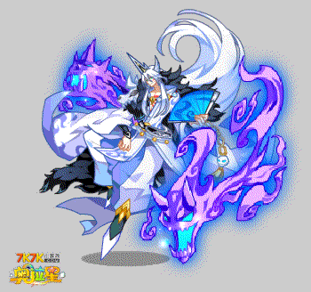 奥拉星传奇妖王冽帅气动态图展示