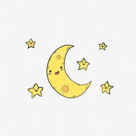 可爱的月亮头像