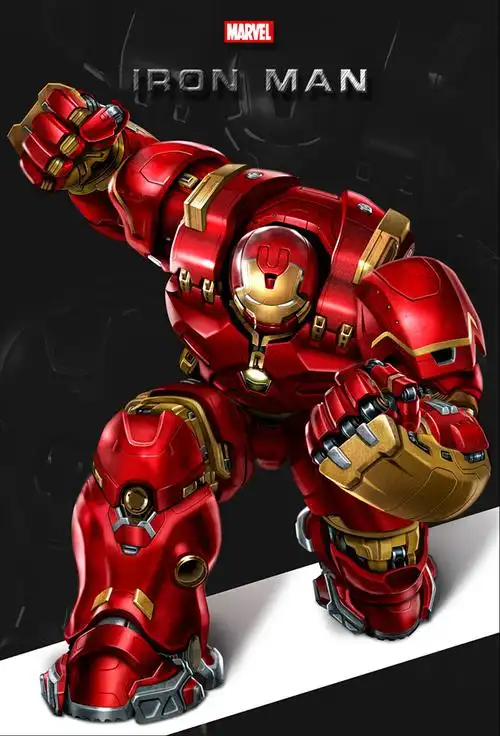迪士尼商城同款复仇者联盟3发光钢铁侠mk44反浩克装甲超大10寸手办