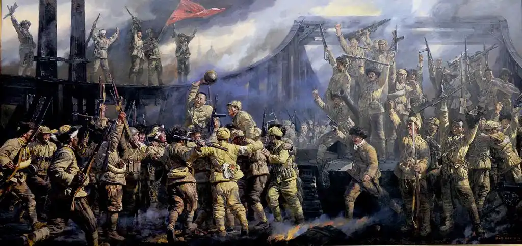 党95岁了,融入国人血液的108幅名家画作!