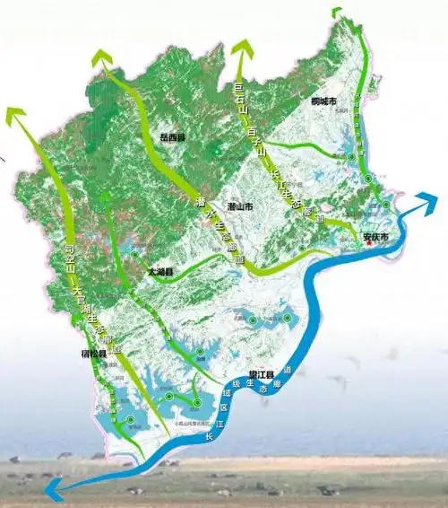 皖国古都黄梅故里安徽安庆市国土空间总体规划20212035