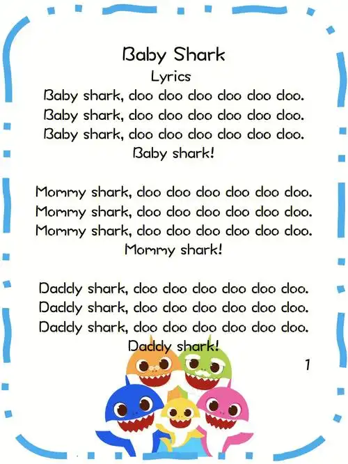 另一个版本的babyshark已翻译早教启蒙