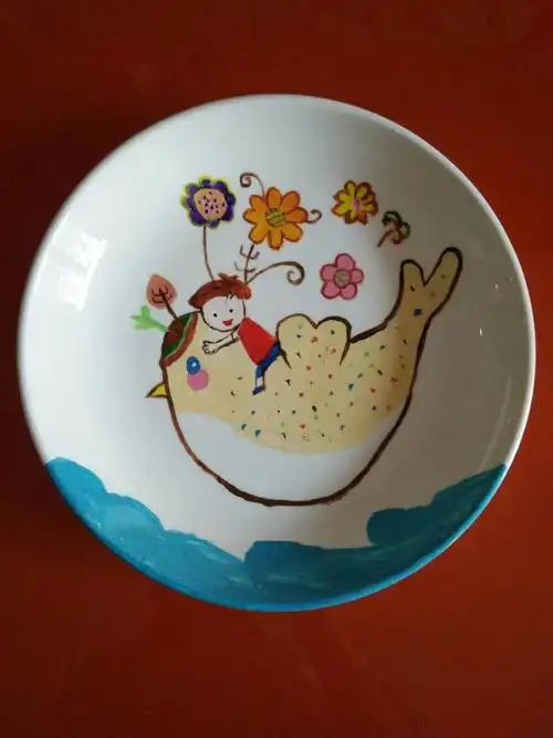 手绘‖我的盘子画