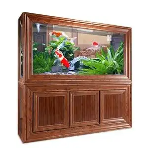 金龙鱼鱼缸水族箱大型客厅图片