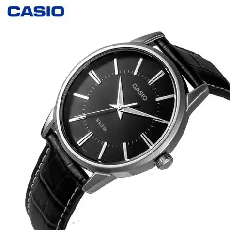 卡西欧casiomtp1303简约商务男表时尚防水手表mtp1303l1avdf50米防水